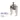 Держатель кабельный DKC для крепления к профилю d44-50 BHP4450