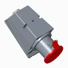 Розетка стационарная ABB 3P+E 63А 380В IP44