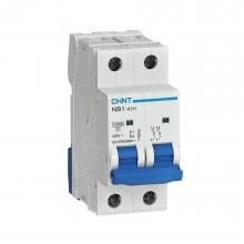 Автоматический выключатель CHINT NB1-63H 2P 10A 10кА C