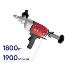 Дрель алмазного сверления DCK KZZ02-160 безударная KZZ02-160