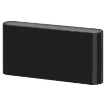 Светильник светодиодный ЭРА WL41 10W IP54 170х80х28 черный