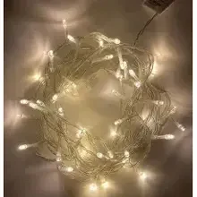 Гирлянда-нить светодиодная ЭРА 48LED теплый свет 5м IP44