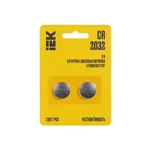 Элемент питания IEK CR2032 дисковые