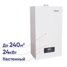 Котел газовый HUBERT Smart AGB 24DY 24кВт двухконтурный настенный НС-1444746