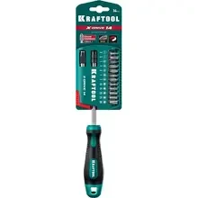 Отвертка-битодержатель 14шт KRAFTOOL X-Drive-14