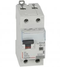 Дифавтомат (АВДТ) Legrand DX3 2п 25А тип AС 30mA