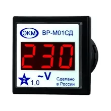 Вольтметр цифровой щитовой МЕАНДР ВР-М01-29СД АС15-450В УХЛ2