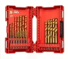 Набор сверл по металлу MILWAUKEE RedHEX 2-10мм 19шт