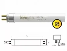 Лампа люмининисцентная Navigator NTL-T4-30-860-G5 30Вт 6500К