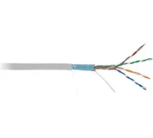 Кабель витая пара NETLAN кат. 5E FTP экран серый 4х2х0,51 BC