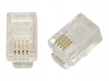 Штекер телефонный PROconnect 4p4c NC-RJ-9 