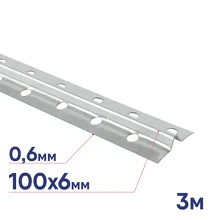 Профиль маячковый KNAUF 10мм оцинкованный перфорированный 