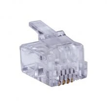 Коннекторы RJ-11 SUPRLAN 6P4C 100шт