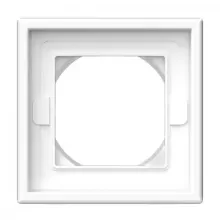 Рамка 1-постовая Systeme Electric ArtGallery белый IP44